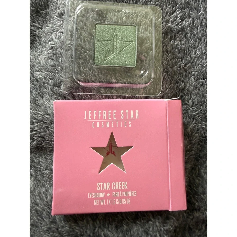 Jeffree Star Cosmetics Star Creek Single Eyeshadow Shimmer Green 1.5g New‎
